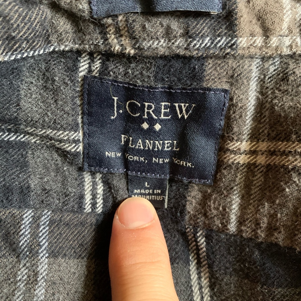 J. Crew Flannel